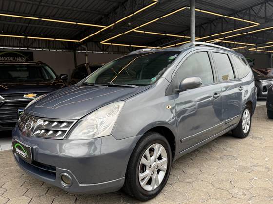 NISSAN GRAND LIVINA 1.8 S 16V FLEX 4P MANUAL